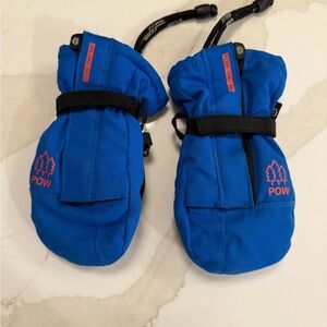 Kids Blue Mittens